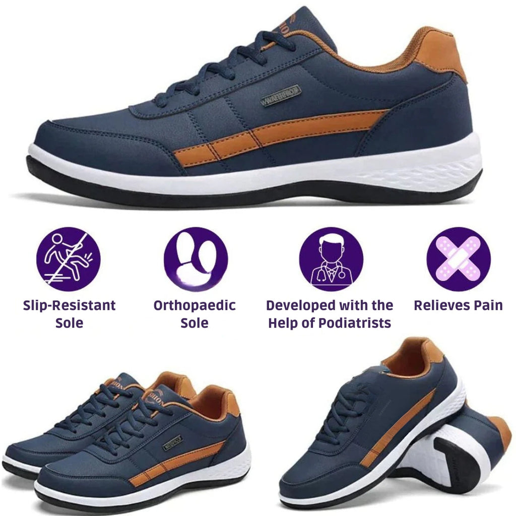 Ozen | Orthopedische wandelschoenen voor heren – Comfortabele steun voor de voetboog