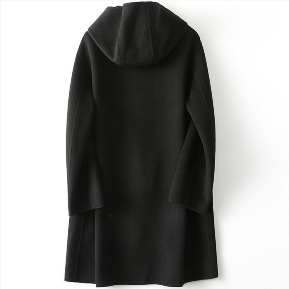 Thessalie | Manteau femme en laine couleur argile – Chaud, élégant et confortable