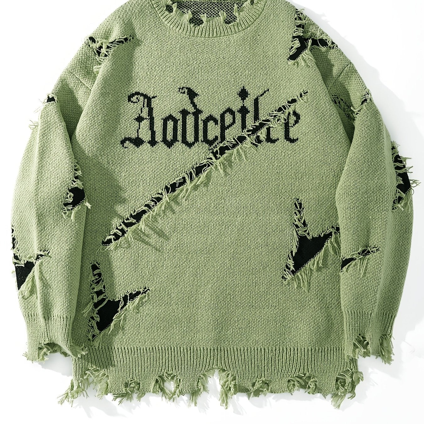 Liorix | Heren Casual Street Trui – Oversized Pasvorm Pullover met Verlaagde Schouders, Gebreid