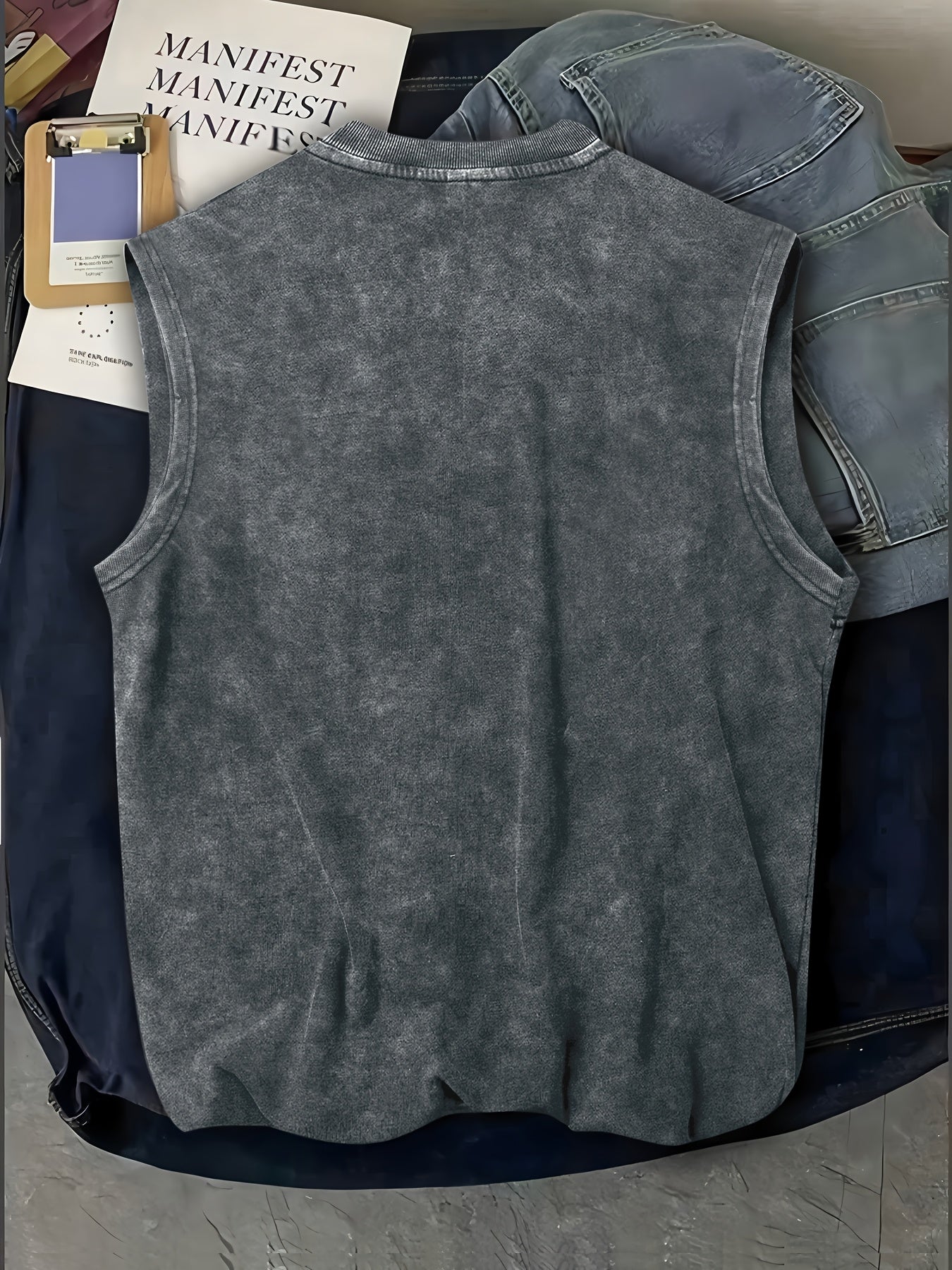 Delvryn | Heren Mouwloze Zomertanktop – Casual Streetwear