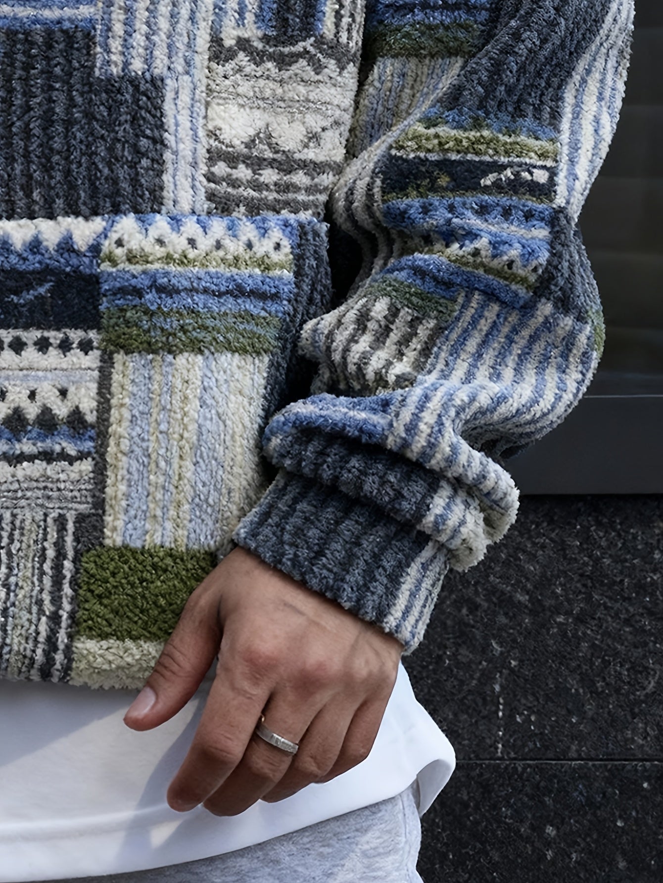 Heryn | Trendy herensweatshirt met capuchon, ritssluiting en grote zakken