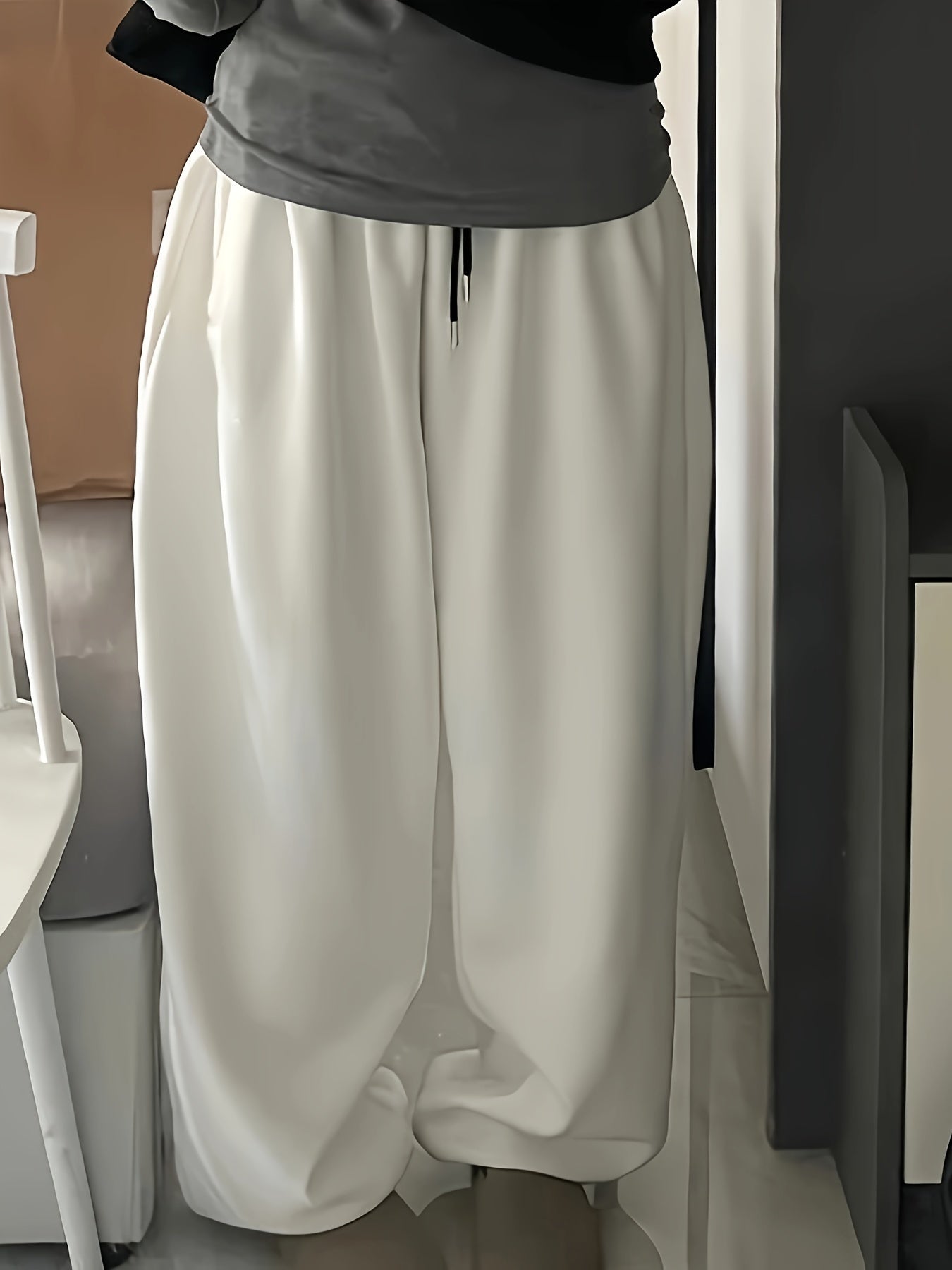 Elke | Casual Joggerbroek met koord voor dames - Baggy, sportief en comfortabel voor dagelijks gebruik