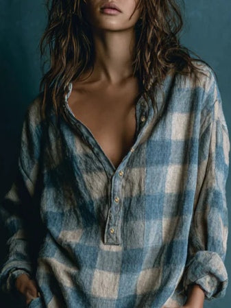 Tona | Mini-jurk met ruitjesprint voor dames – Casual korte zomerjurk met gingham-motief