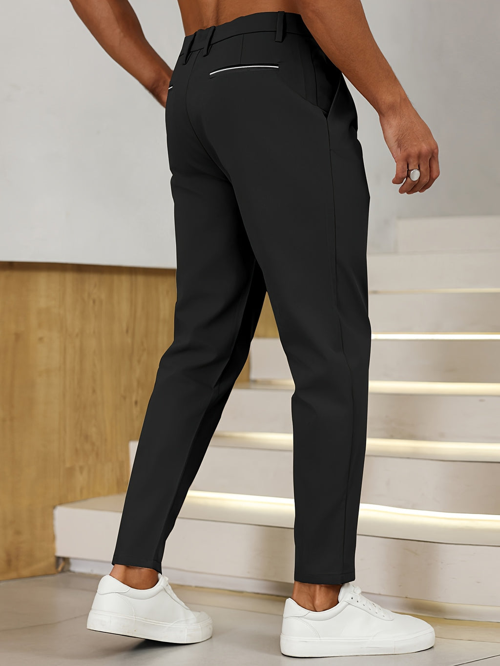 Anselm | Herren-Business-Casual-Hose mit Bundfalten – Vielseitige Passform