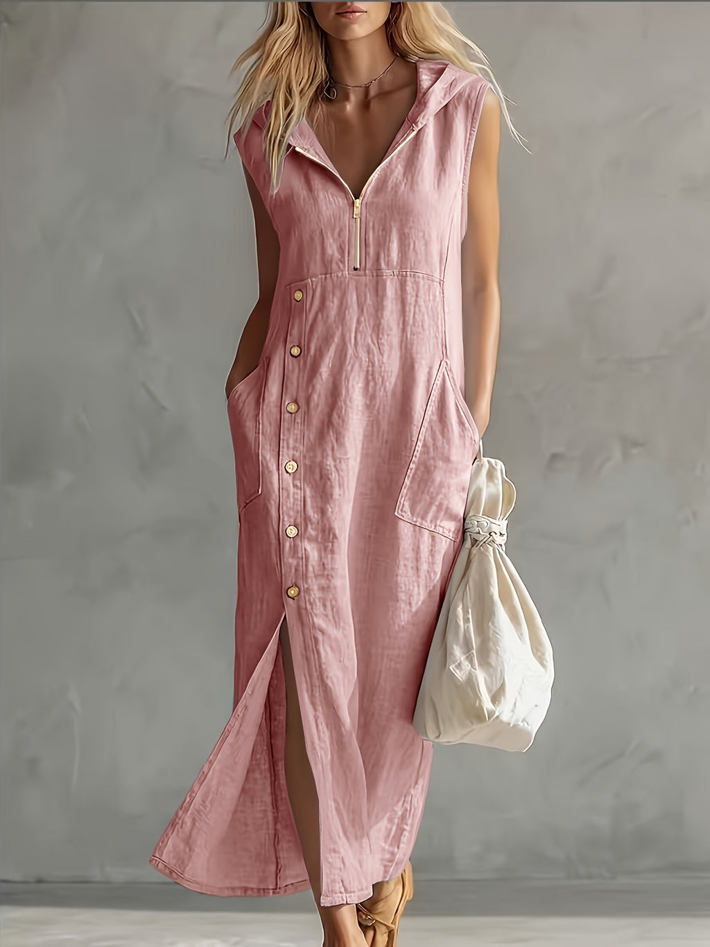 Jovyn | Zomerse casual jurk voor dames – Ruime, elegante jurk