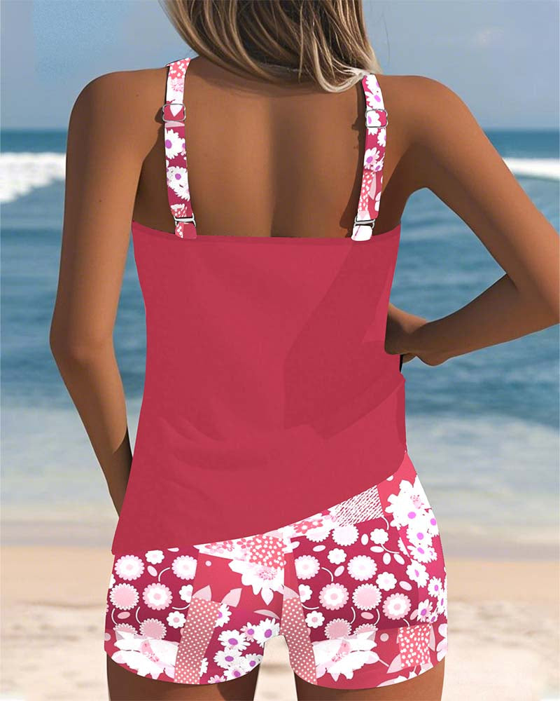 Jelora | Zomerse zwemset – Chique tweedelige strandkleding