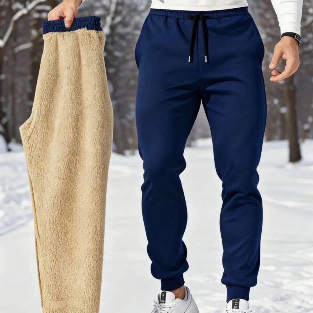 Caeric | Robuste Winter-Schneehose für Herren – dicke, isolierte Ski- und Snowboardhose mit integriertem Thermofutter