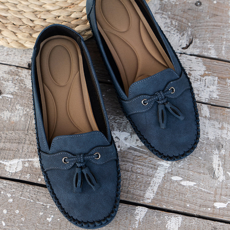 Sharina | Mocassins souples à enfiler pour femmes - Mocassins décontractés, légers et respirants