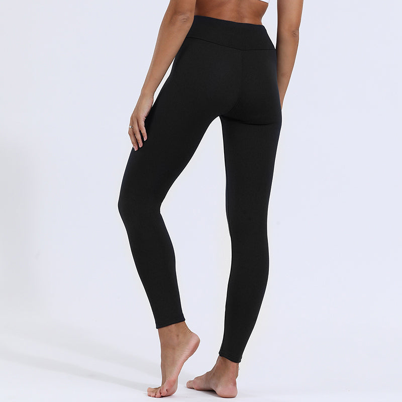 Evaniah | Premium fleecegevoerde dameslegging – Warme thermische winterlegging