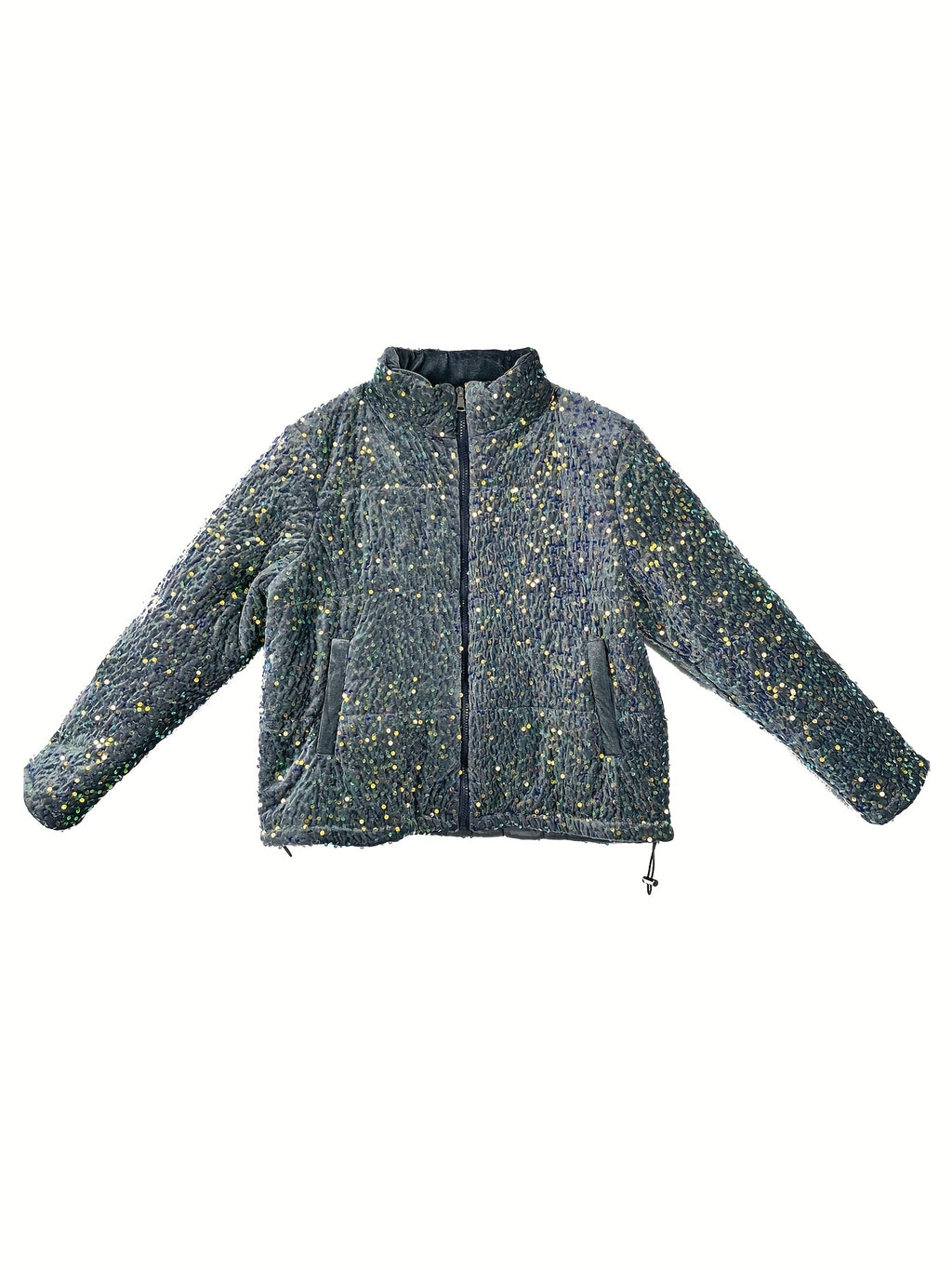 Vaelynn | Sparkling gewatteerde damesjas – Warme gewatteerde winterjas