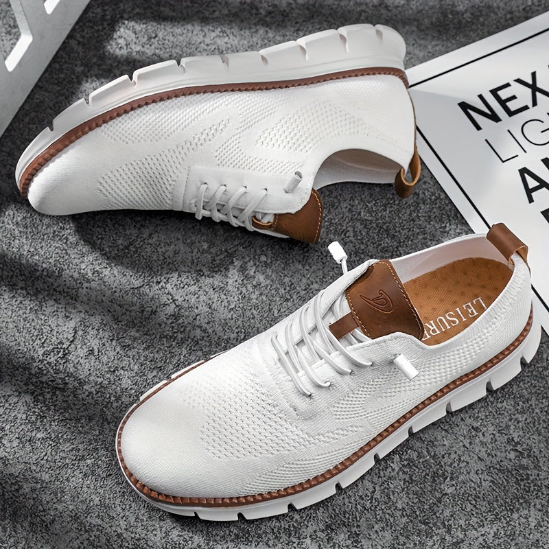 Strideon | Chaussures de marche respirantes en maille pour homme - Baskets décontractées et légères