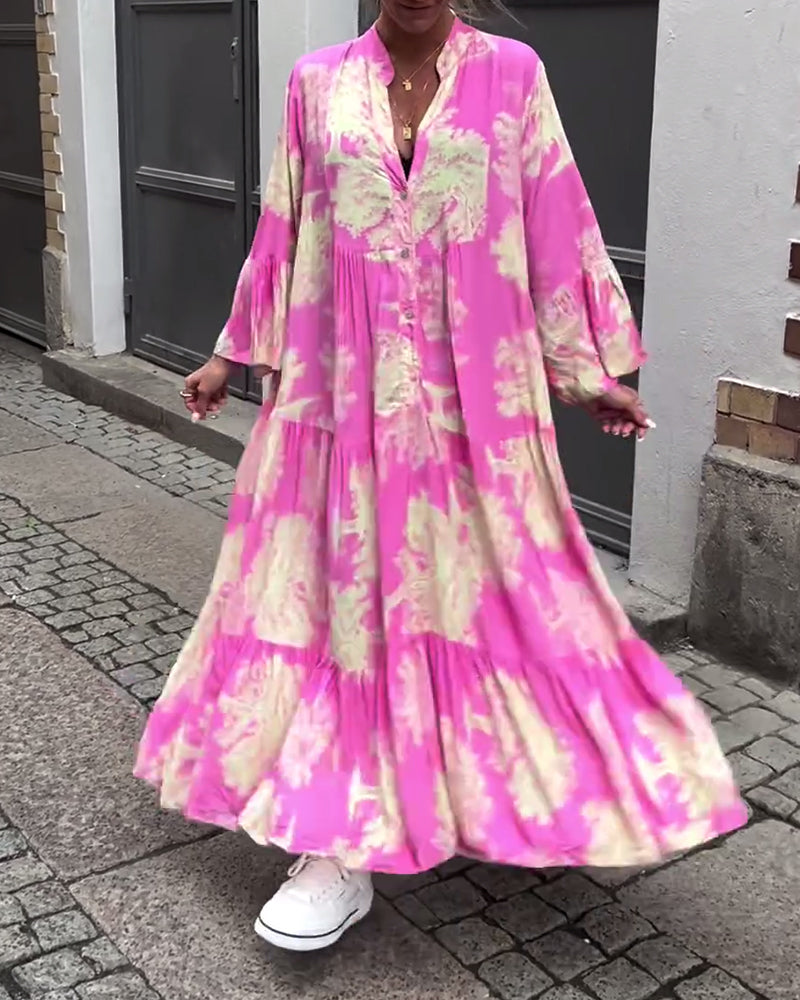 Briveth | FreeSpirit Boho-jurk – Vloeiende zomerjurk voor dames