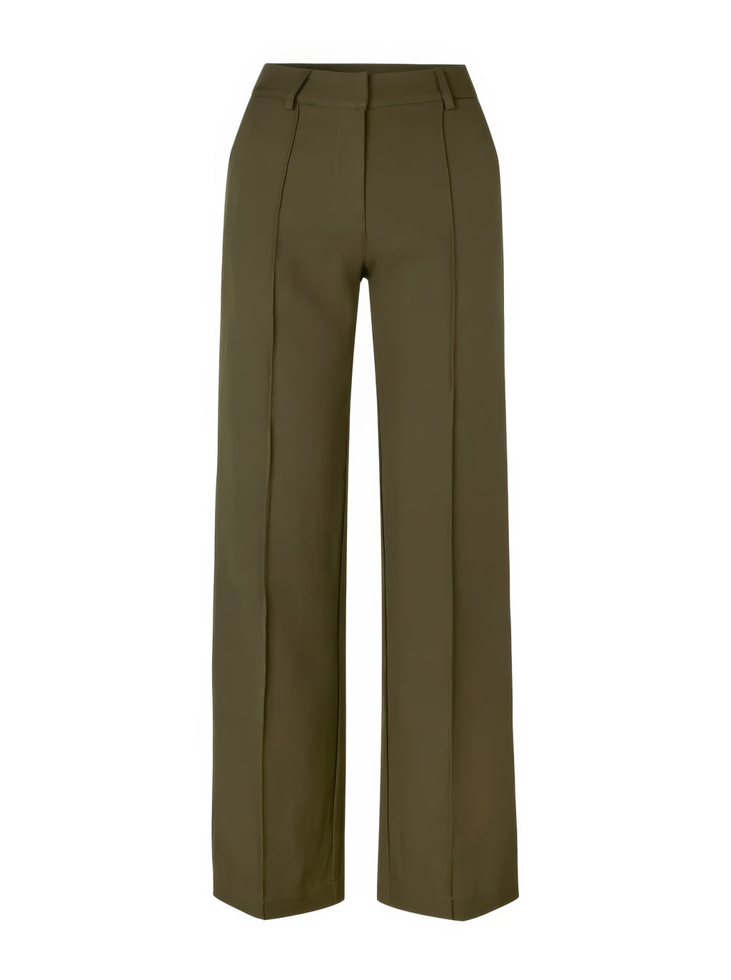 Atalina | Hoge taille broek met rechte pijpen voor dames – Casual & kantoorbroek