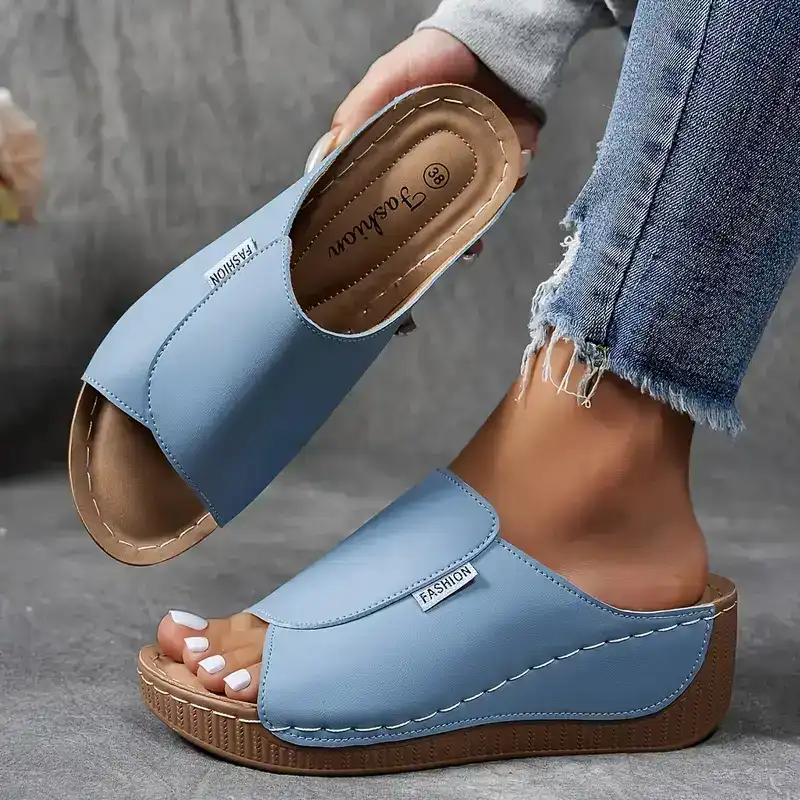 TrendStep | Orthopedische instapsandalen voor dames, comfortabel, ademend en casual