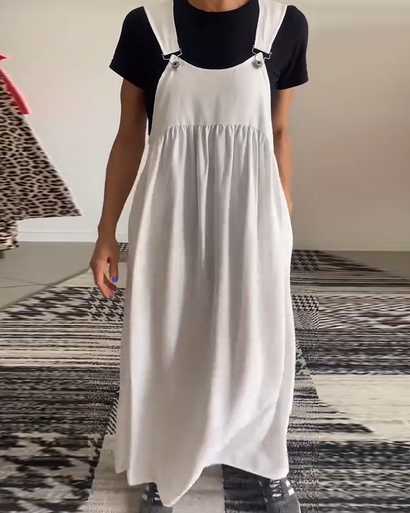 Arlienna | Losvallende maxi-jumperjurk voor dames – lange jurk om te combineren