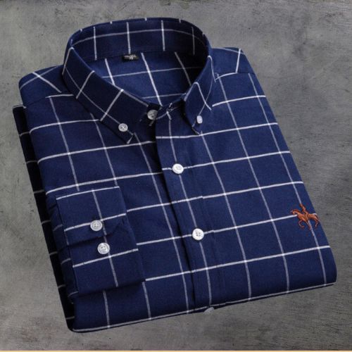 Rysand | Premium klassieke polo voor heren – Slim fit met lange mouwen, casual en gekleed