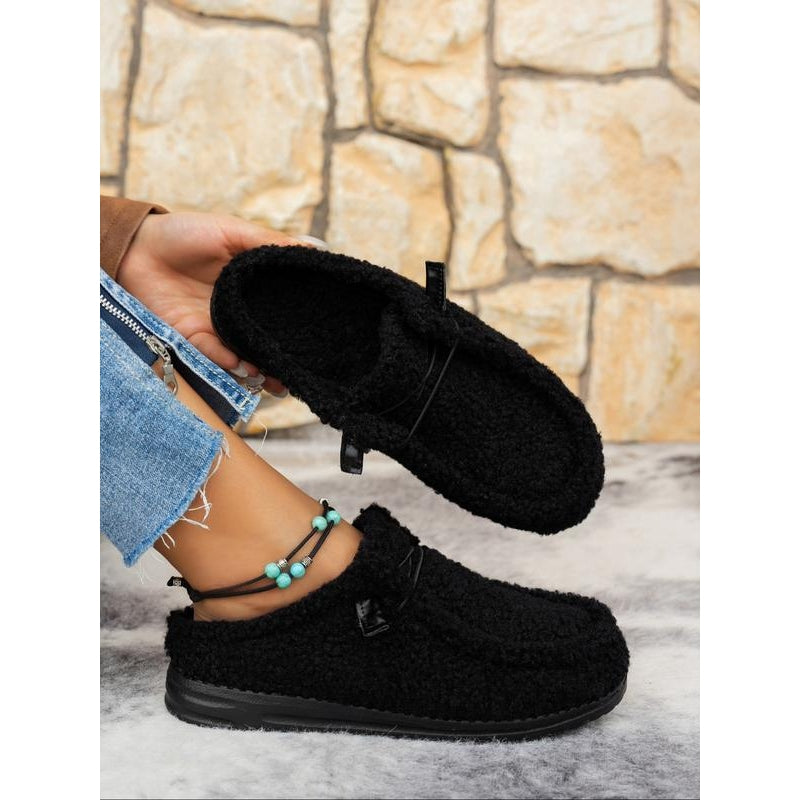 Delvaya | Damespantoffels van schapenwol – Zachte, comfortabele binnenschoenen