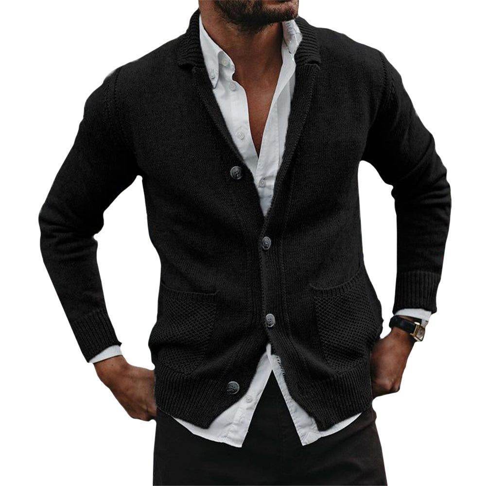 Garren | Strickcardigan für Herren – Knopfverschluss, lässige, leichte Strickjacke