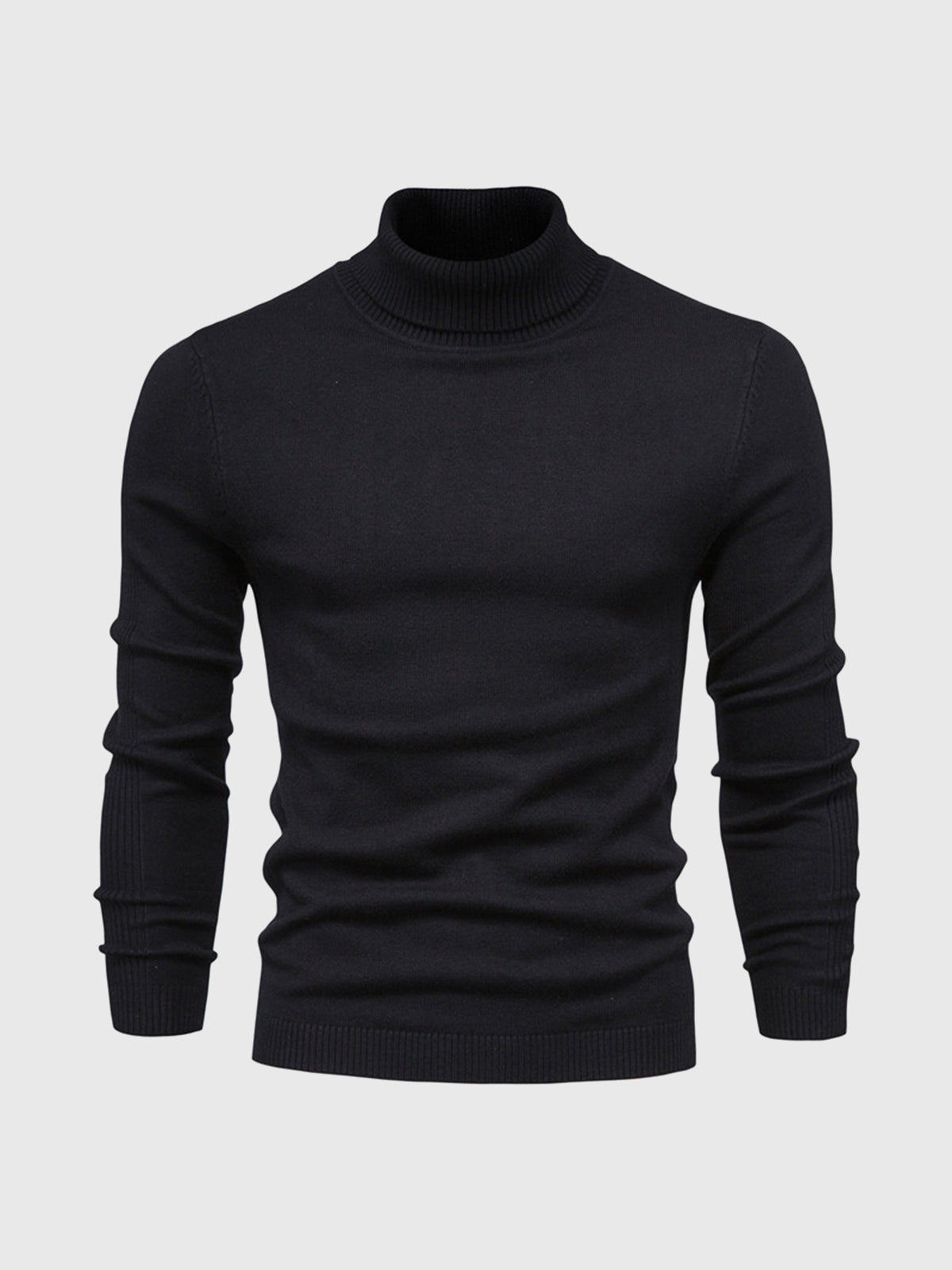 Merroth | Pull col roulé slim pour homme – lavable en machine, léger, disponible en plusieurs couleurs