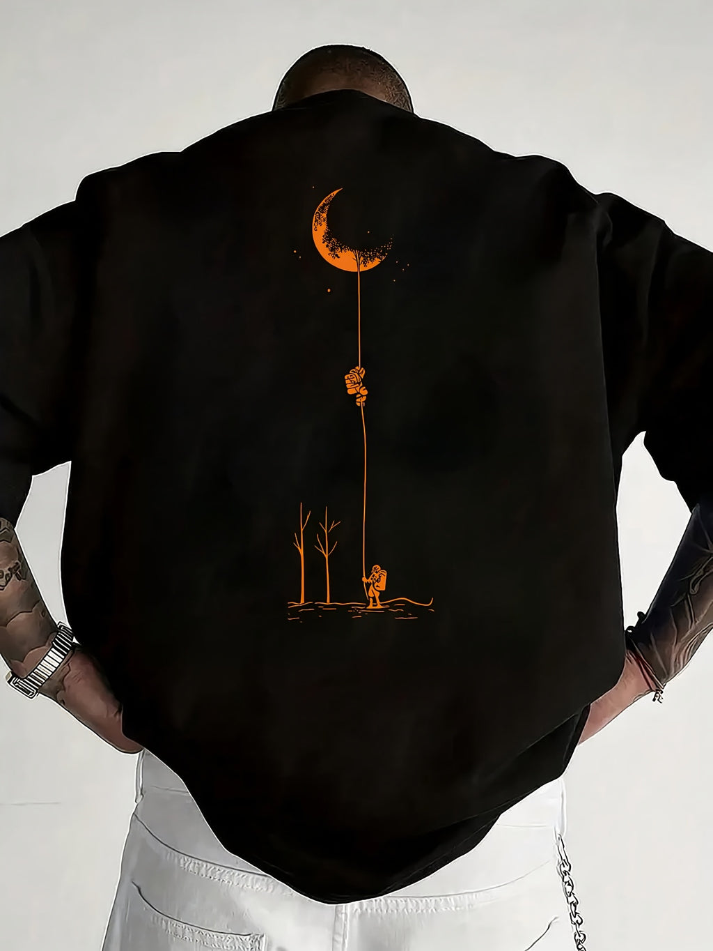 Elzor | Vintage T-shirt voor heren van 100% katoen – Casual zomers T-shirt met korte mouwen