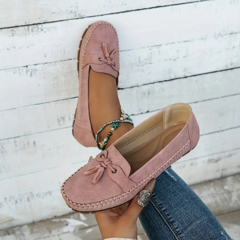 Sharina | Mocassins souples à enfiler pour femmes - Mocassins décontractés, légers et respirants