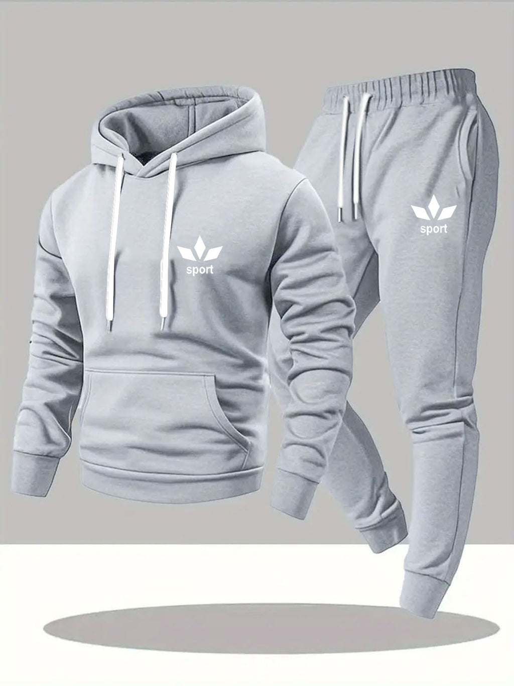 Bardon | Casual sport hoodie & joggingbroek set – Lichtgewicht joggingpak, comfortabele tweedelige outfit