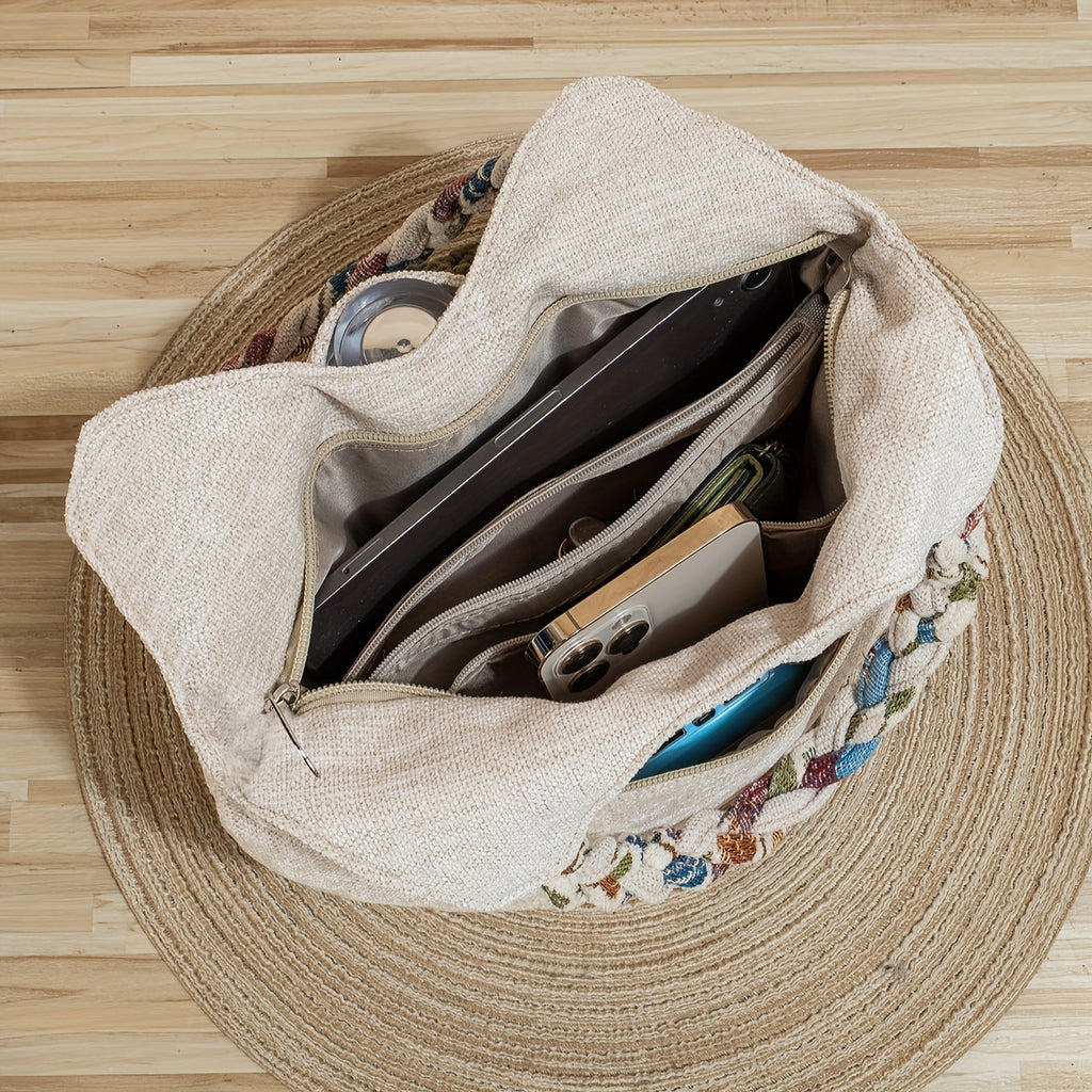 BohoBloom | Handgemaakte Boheemse Bloemen Draagtas