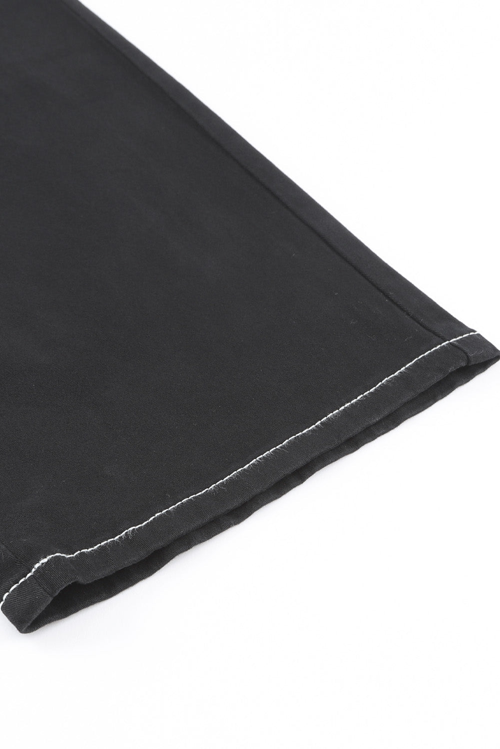 Helisent | Zwarte cargobroek met hoge taille voor dames – Rechte pijpen, utility-stijl met zakken