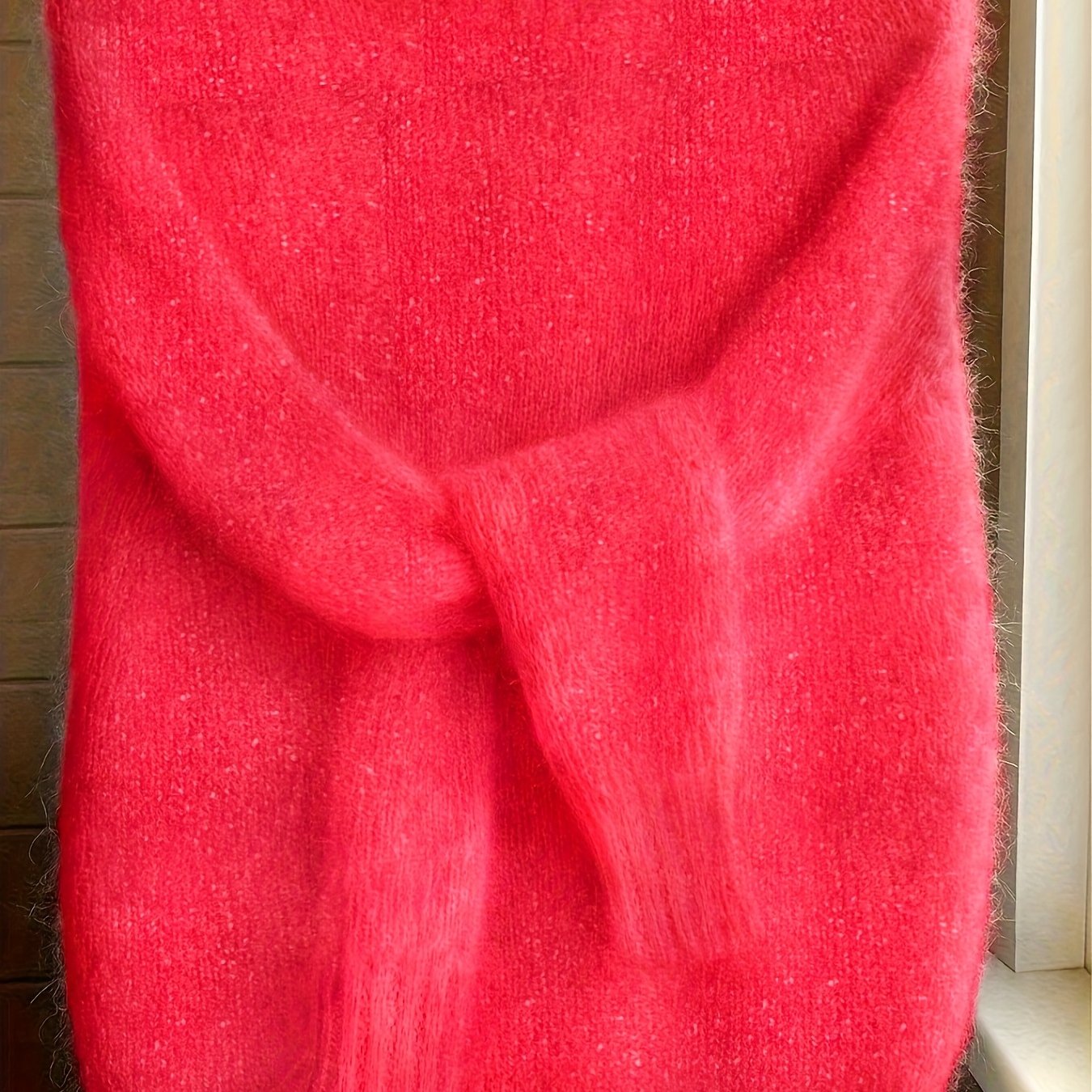 Lorixa | Zachte mohairmix trui voor dames – Comfortabele, stijlvolle raglanmouwen voor de winter