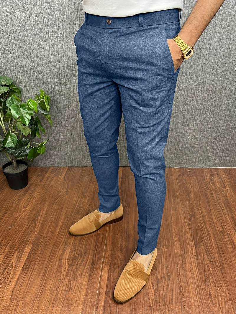 Olivier | Pantalon slim décontracté pour homme - Pantalon idéal pour le bureau et le quotidien