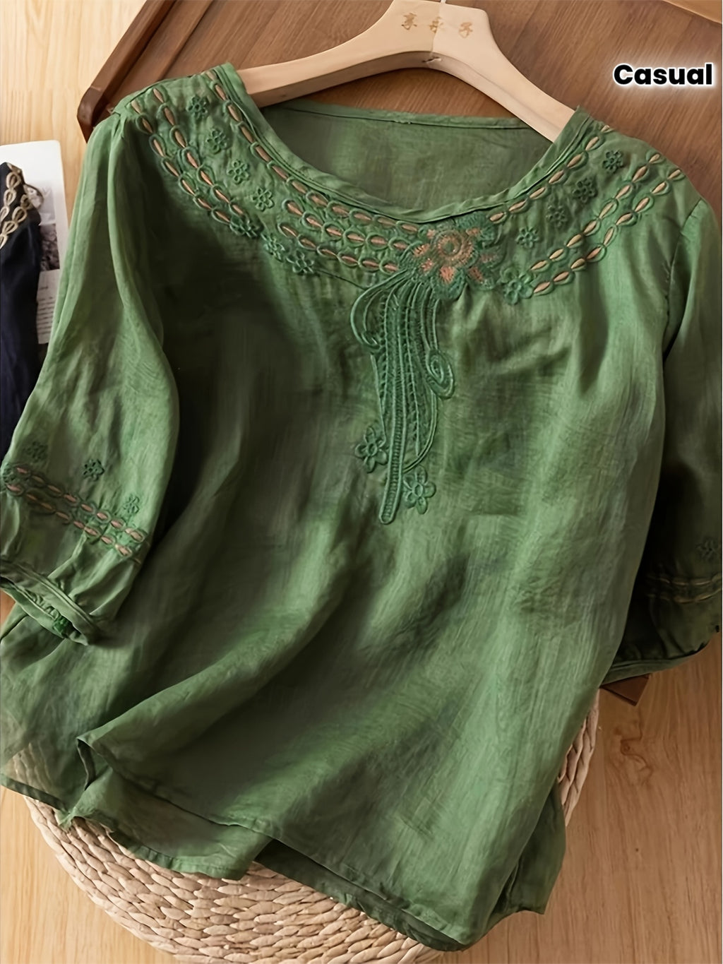Nyzirel | Casual zomertop voor dames – Lichte blouse voor dagelijks gebruik en op vakantie