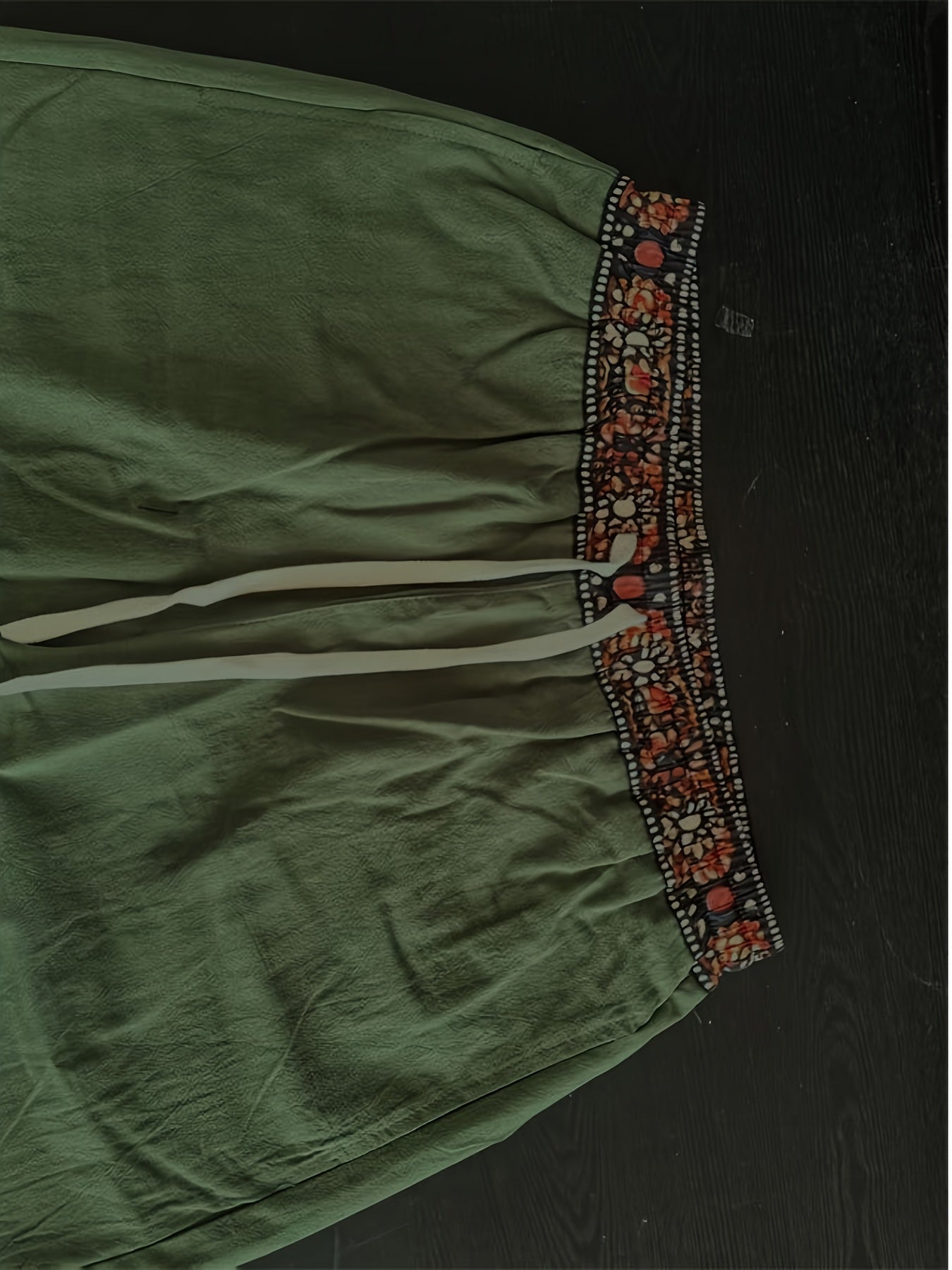 Eryas | Heren Casual Lange Broek met Trekkoord – Lichtgewicht, Voor Strand, Dagelijks Gebruik & Zomer