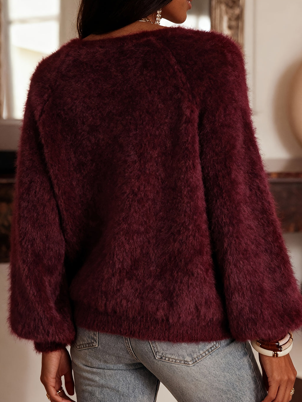 Avyra | Wintervest voor dames – Comfortabele trui met ronde hals voor de herfst