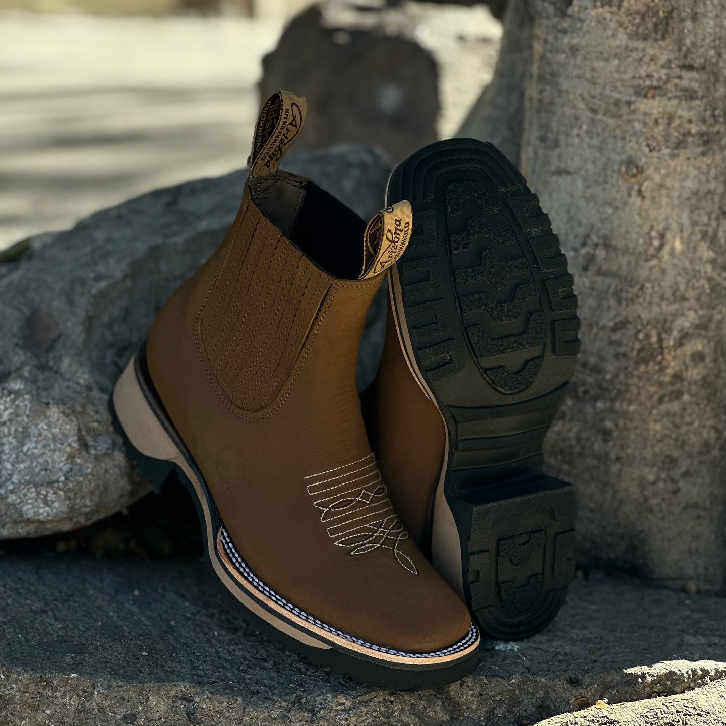 Orick | Klassieke western cowboylaarzen – Comfortabel leren schoeisel voor heren