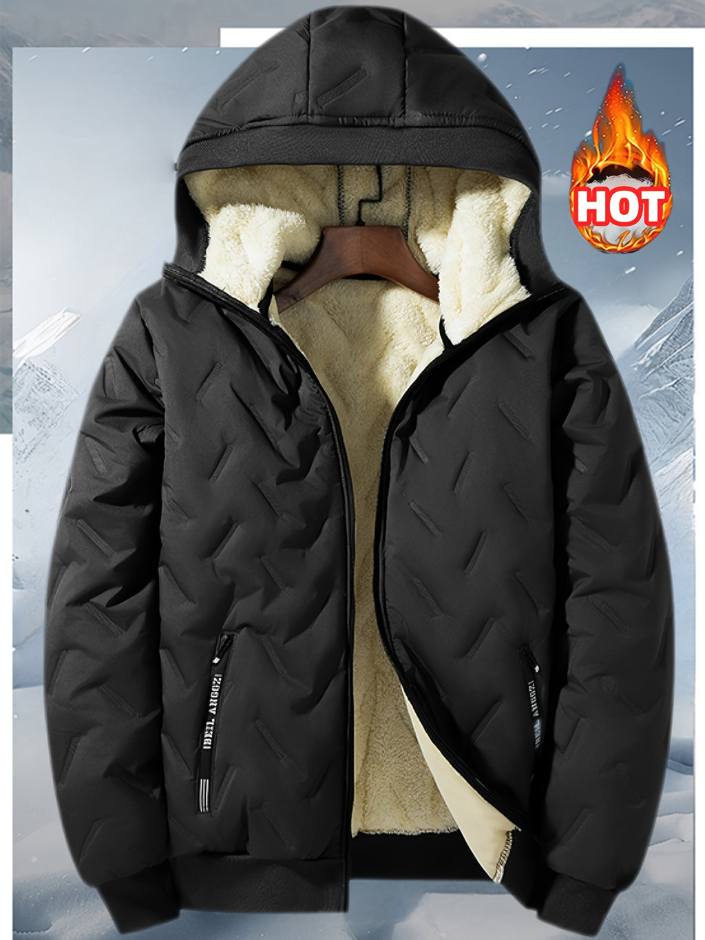 Tariq | Veste homme décontractée – Veste légère et tendance avec fermeture éclair