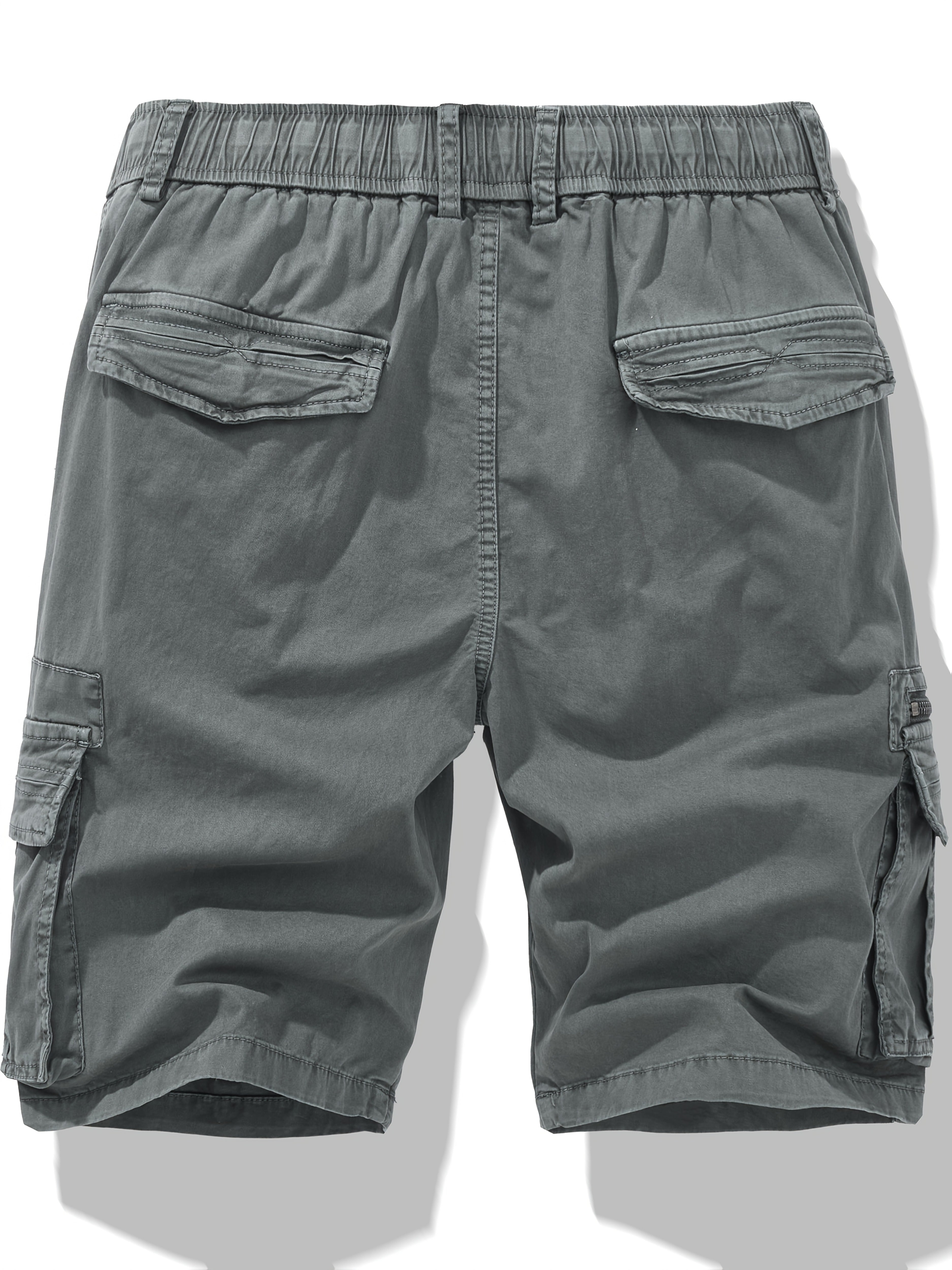 Vexor | Heren Katoenen Cargo Shorts – Losse Pasvorm, Casual Zomershorts met Meerdere Zakken