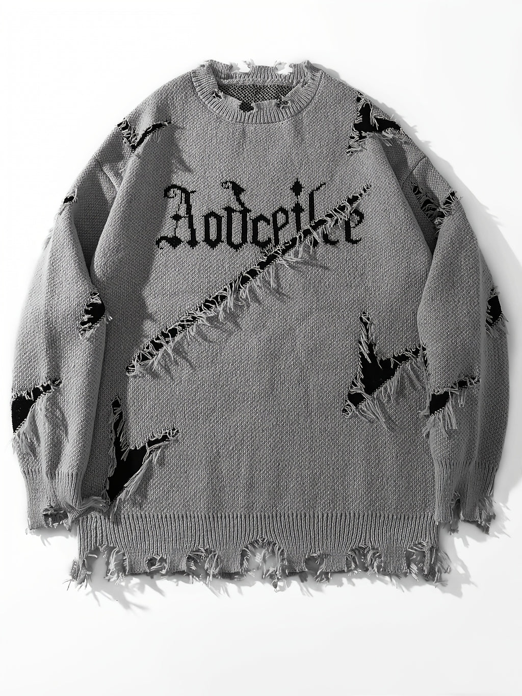 Liorix | Heren Casual Street Trui – Oversized Pasvorm Pullover met Verlaagde Schouders, Gebreid