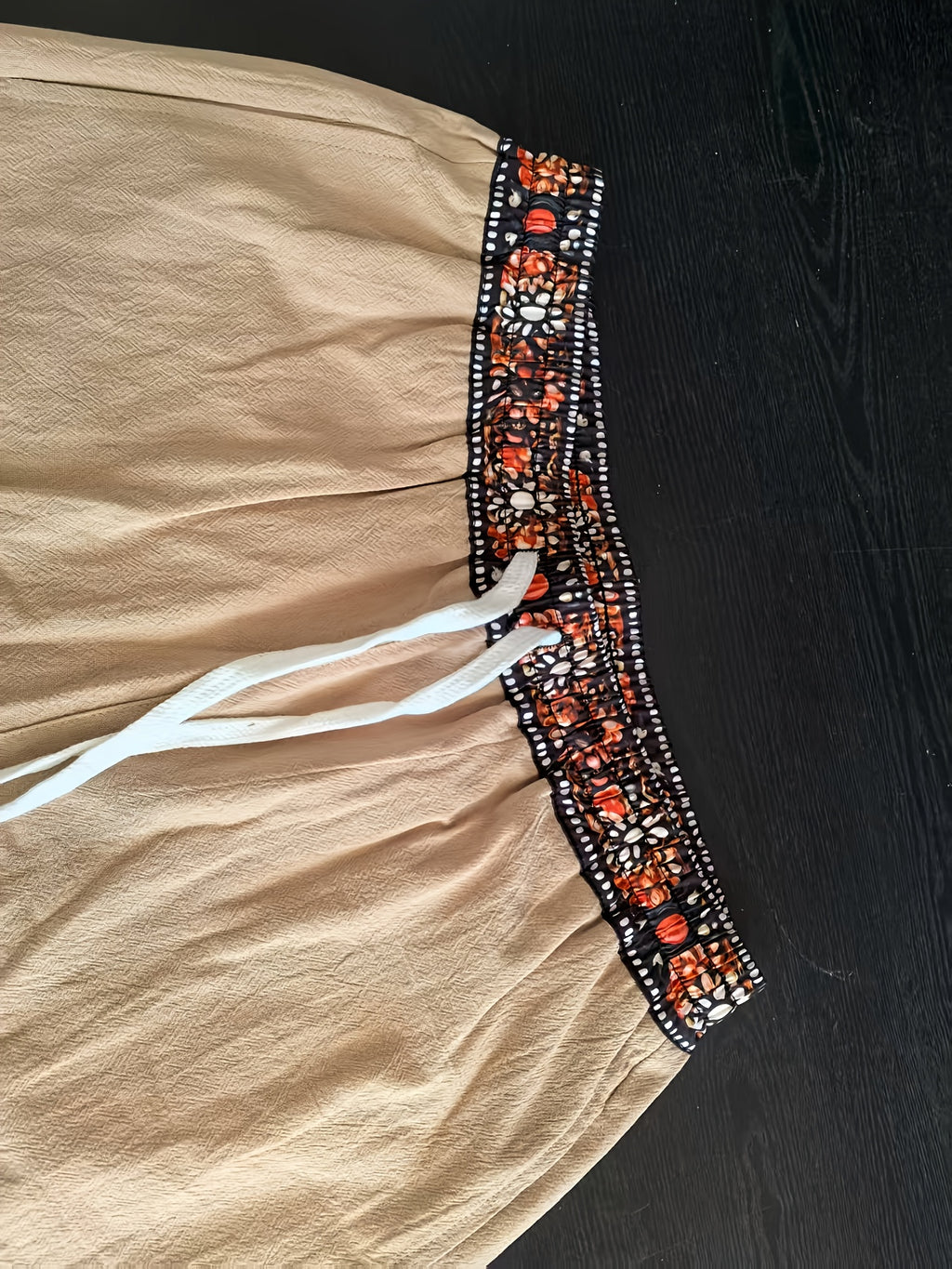 Eryas | Heren Casual Lange Broek met Trekkoord – Lichtgewicht, Voor Strand, Dagelijks Gebruik & Zomer