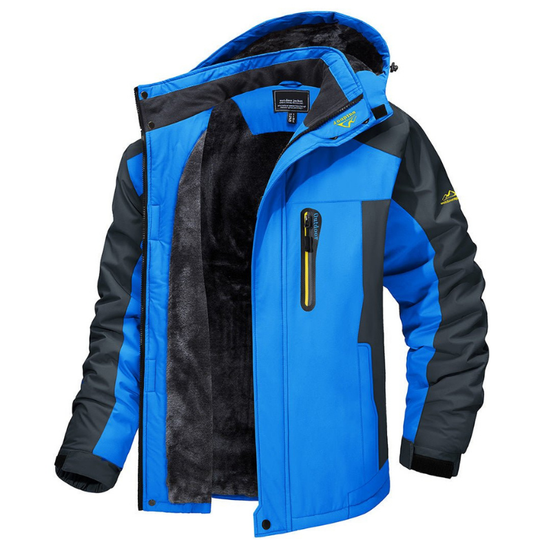 Bjornulf | Heren outdoor winterjas waterdicht winddicht geïsoleerd fleece gevoerd duurzaam stijlvolle jas