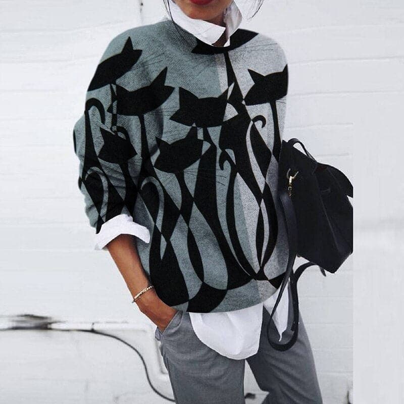 Faylith | Warmer Damenpullover – weicher, bequemer Pullover für Freizeit und Winter