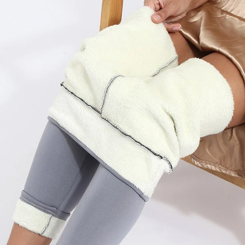 ThermiQ | Leggings d'hiver doublés polaire pour femme – Chauds, doux, thermiques et confortables par temps froid
