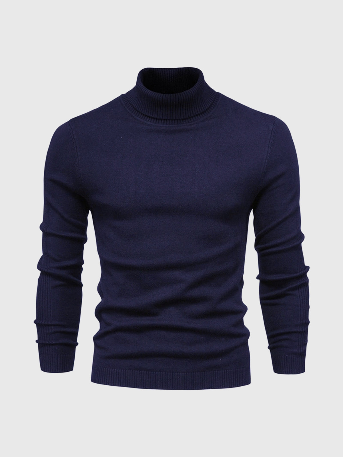 Merroth | Pull col roulé slim pour homme – lavable en machine, léger, disponible en plusieurs couleurs