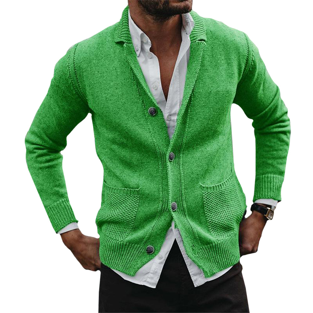 Garren | Strickcardigan für Herren – Knopfverschluss, lässige, leichte Strickjacke