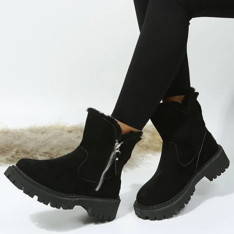 Velyra | Geïsoleerde winterlaarzen voor dames – Warme, waterdichte sneeuwschoenen