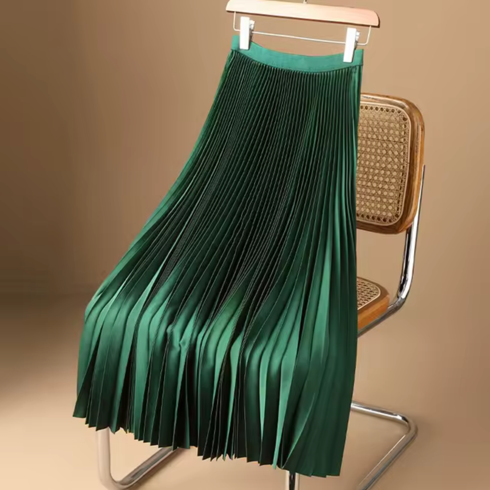 Mirelle | Elegante midi-rok voor dames – soepel vallende A-lijn, comfortabel en chic voor dagelijks gebruik