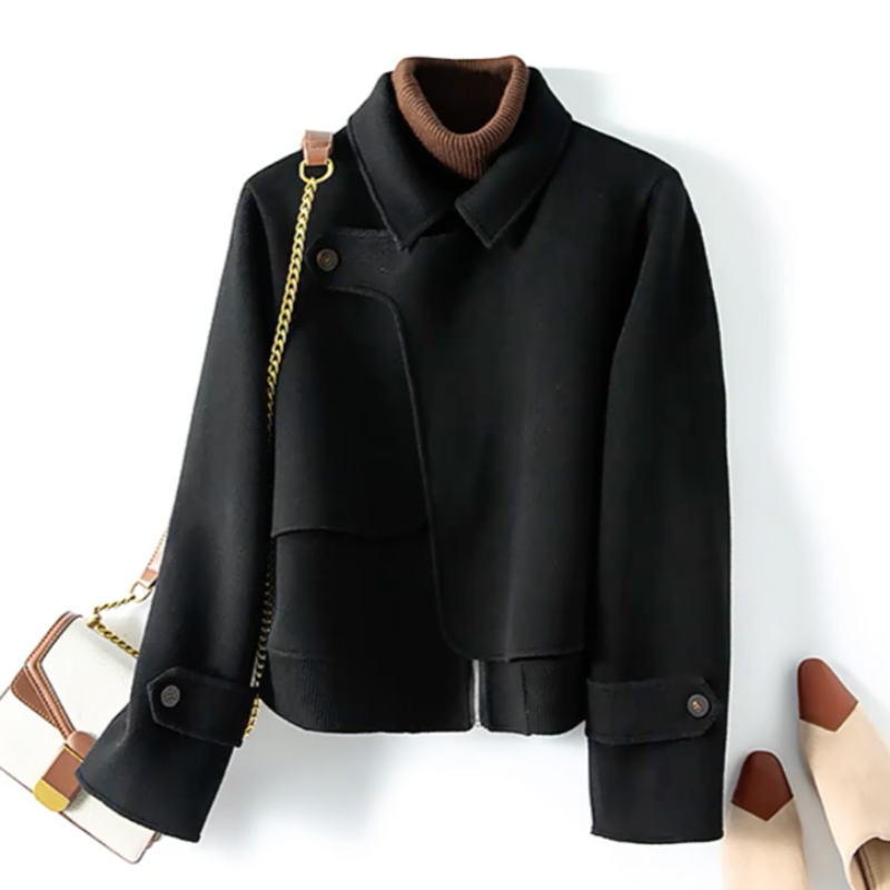 Virielle | Manteau élégant en laine pour femme – doux, chaud et stylé