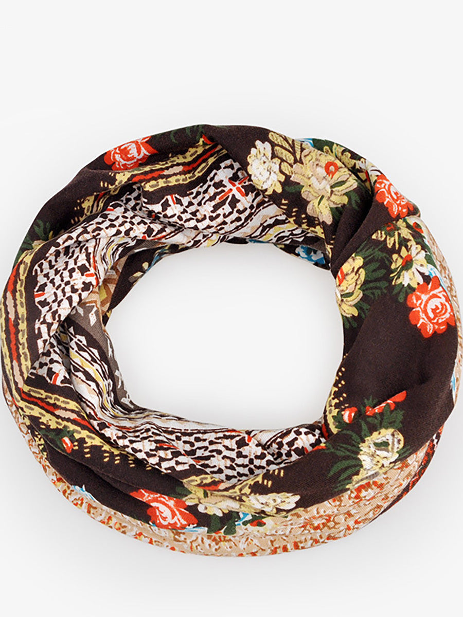 Orvielle | Zonnehoed voor dames met bloemenprint – Lichtgewicht buckethoed voor de lente en zomer