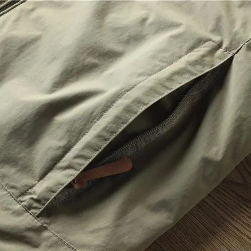 Friedulf | Winddichte, lichtgewicht jas voor heren – Ademende outdoor windbreaker