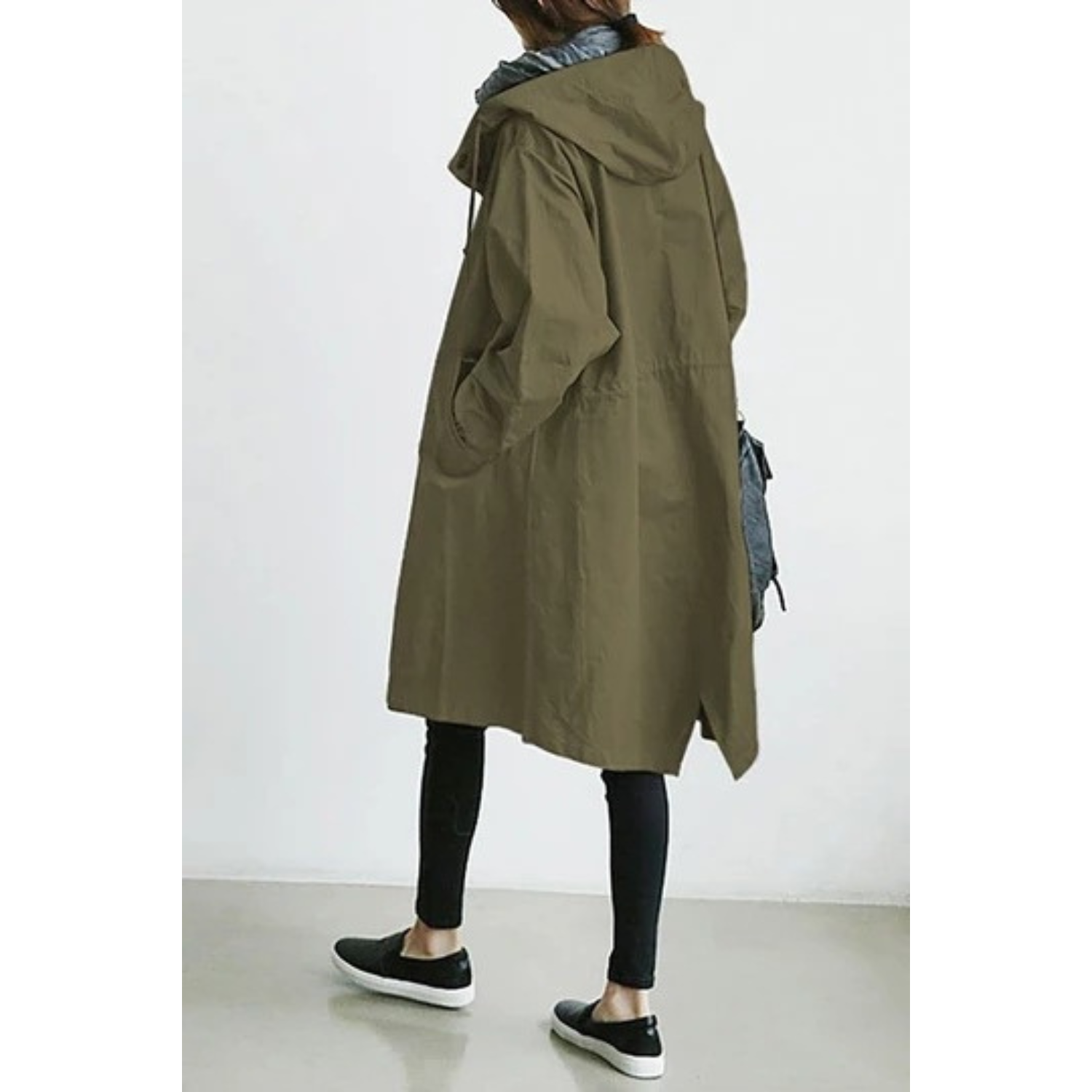 Carlijn | Trench-coat coupe-vent et imperméable pour femme, vêtement d'extérieur décontracté et élégant