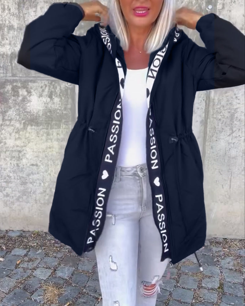 Breaen | Imperméable à capuche élégant et imperméable – Trench-coat léger à capuche
